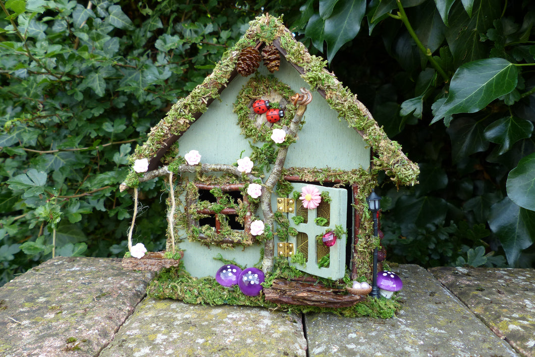Ladybird Fairy House