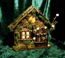 Load image into Gallery viewer, Wren Cottage Fairy House