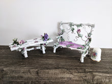 Load image into Gallery viewer, Festive Fairy Garden Furniture