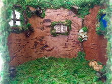 Load image into Gallery viewer, Treetop Fairy House - Furnished
