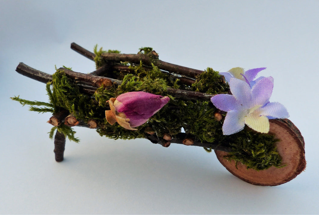 Flowery Wheelbarrow