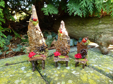 Load image into Gallery viewer, Trio Of Miniature Chairs