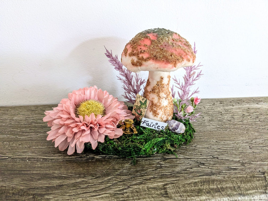 Mushroom Toadstool Scene