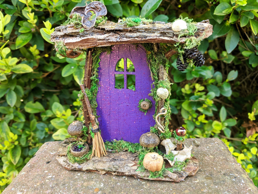Mystical Purple Fairy Door