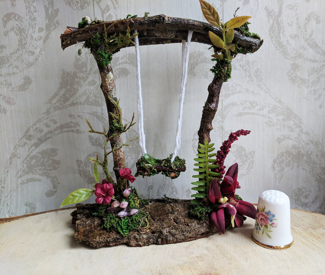 Burgundy Fairy Swing
