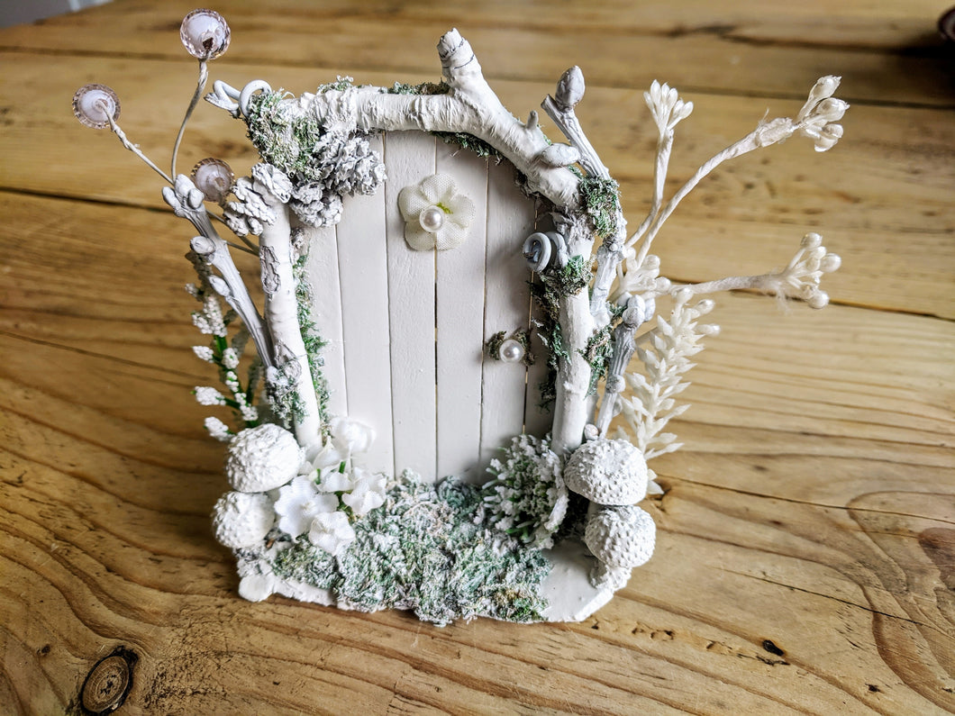 White Fairy Door