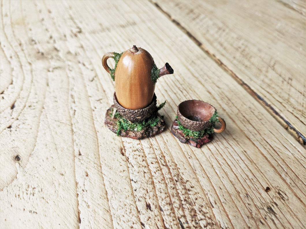 Miniature Teapot & Cup