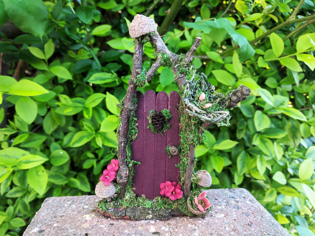 Fairy Door With Nest