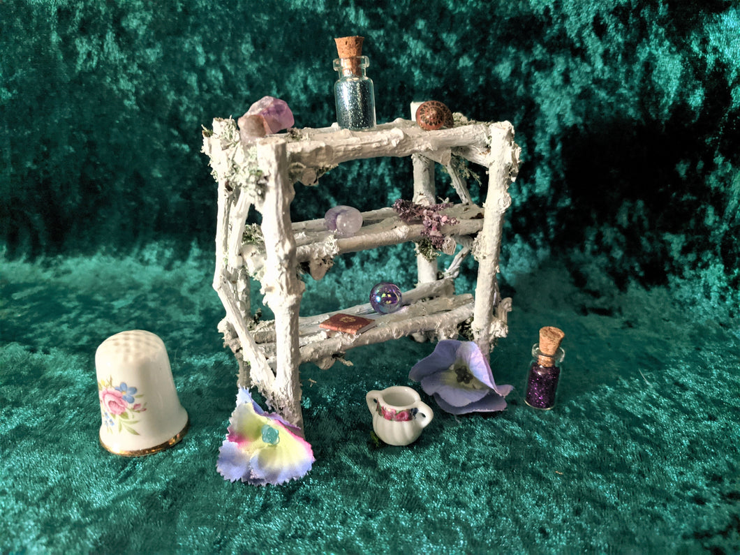 Festive Christmas Fairy Bookcase