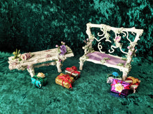 Load image into Gallery viewer, Festive Fairy Garden Furniture
