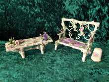 Load image into Gallery viewer, Festive Fairy Garden Furniture
