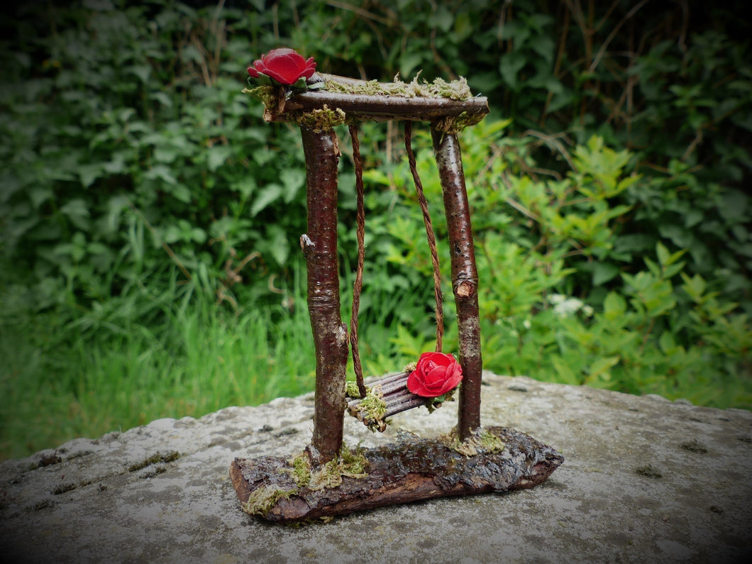 Red Flowery Swing