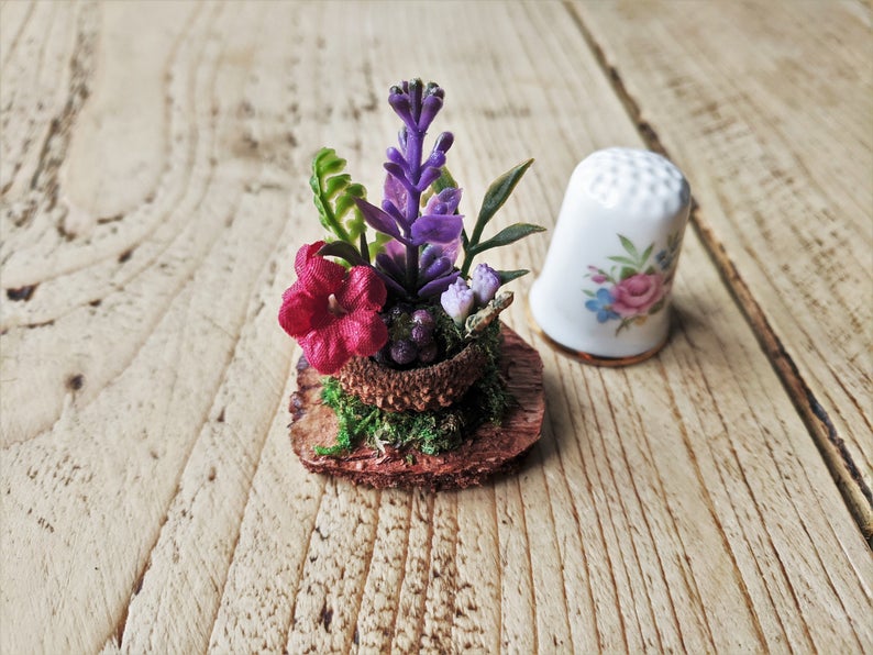 Purple Miniature Flowers