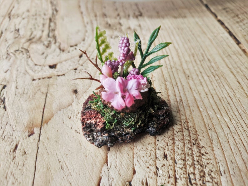 Pink Miniature Flowers