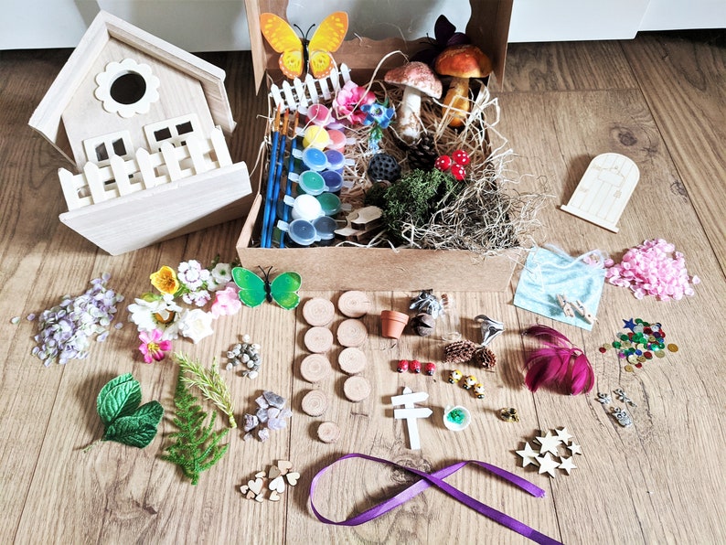 DIY Fairy Garden Kit - House/Door